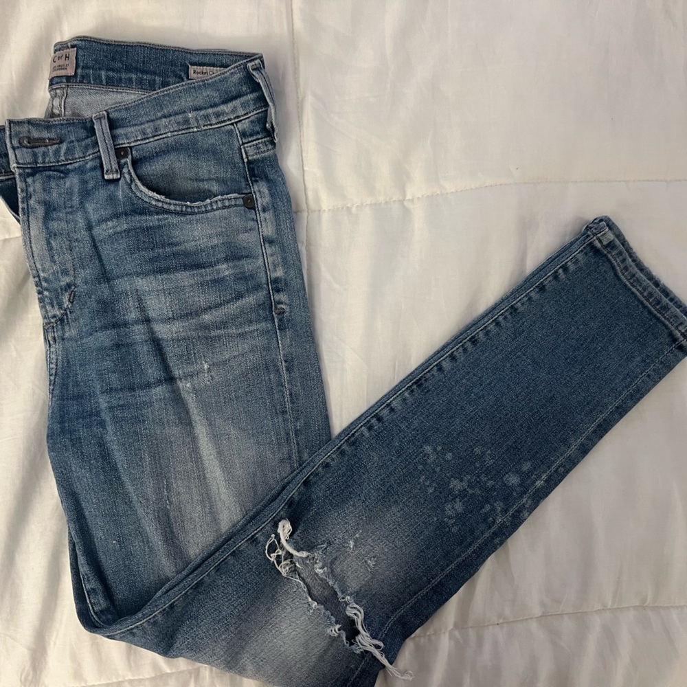 Citizens of Humanity Rocket Crop High Rise Skinny